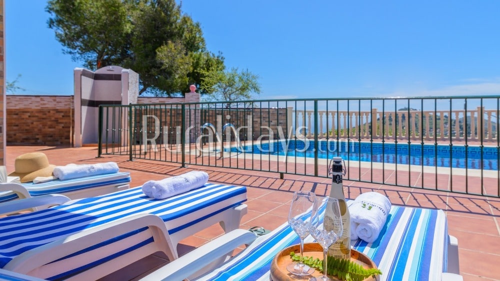 Encantadora villa de vacaciones entre Frigiliana y Cómpeta - MAL1231