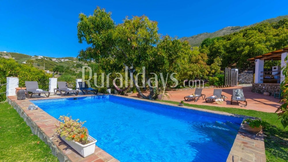 Espléndida villa con encanto en la sierra de Frigiliana - MAL1223
