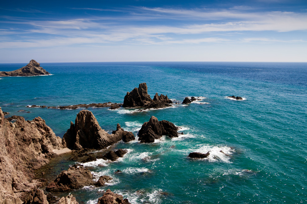 Point de vue Las Sirenas dans le parc naturel de Cabo de Gata