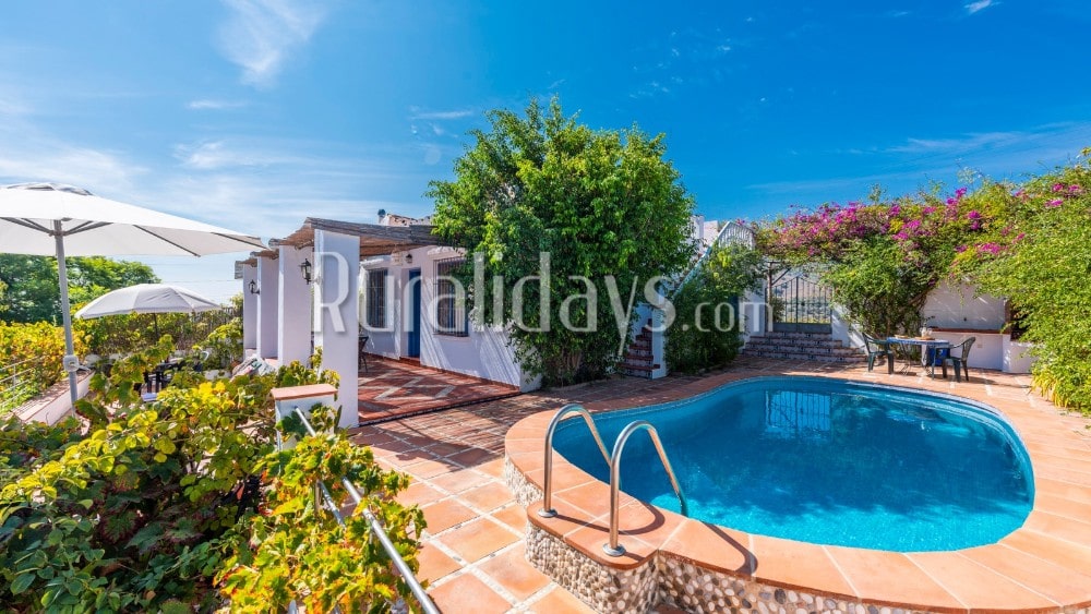 Villa con estilo andaluz con ubicación privada en Frigiliana - MAL1619