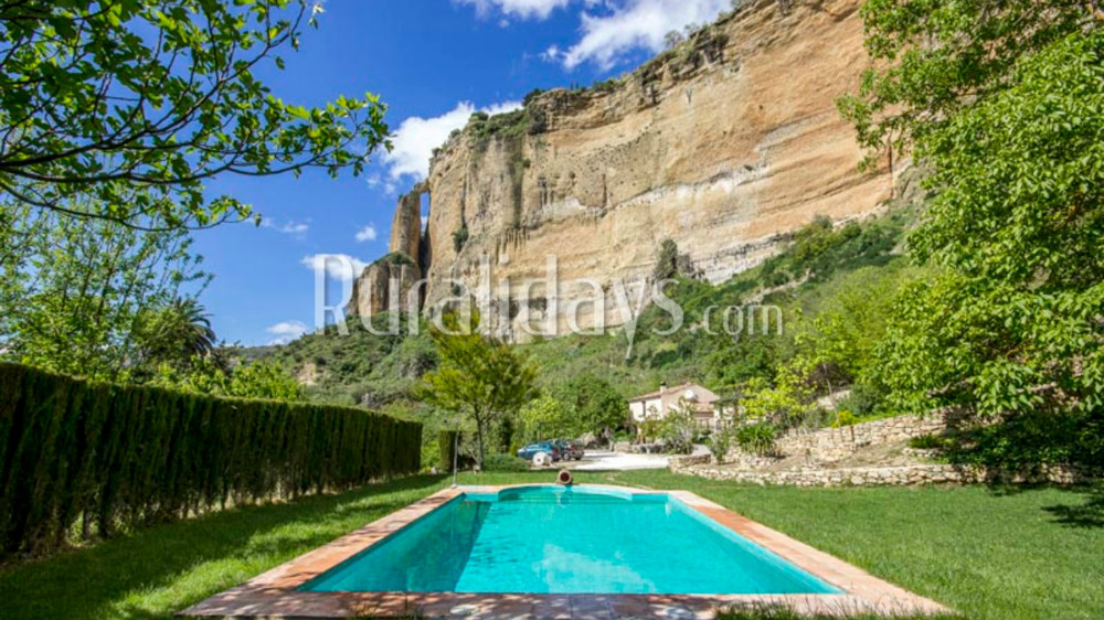 Spectaculaire vakantiehuis aan de voet van de Tajo de Ronda