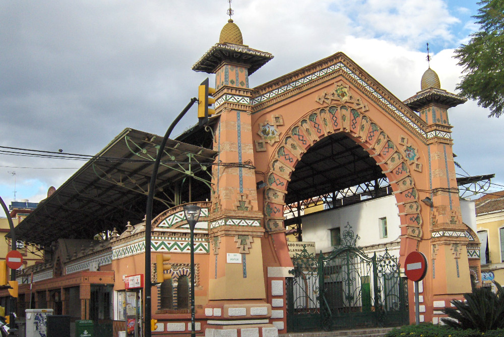 Markt von Salamanca in Malaga