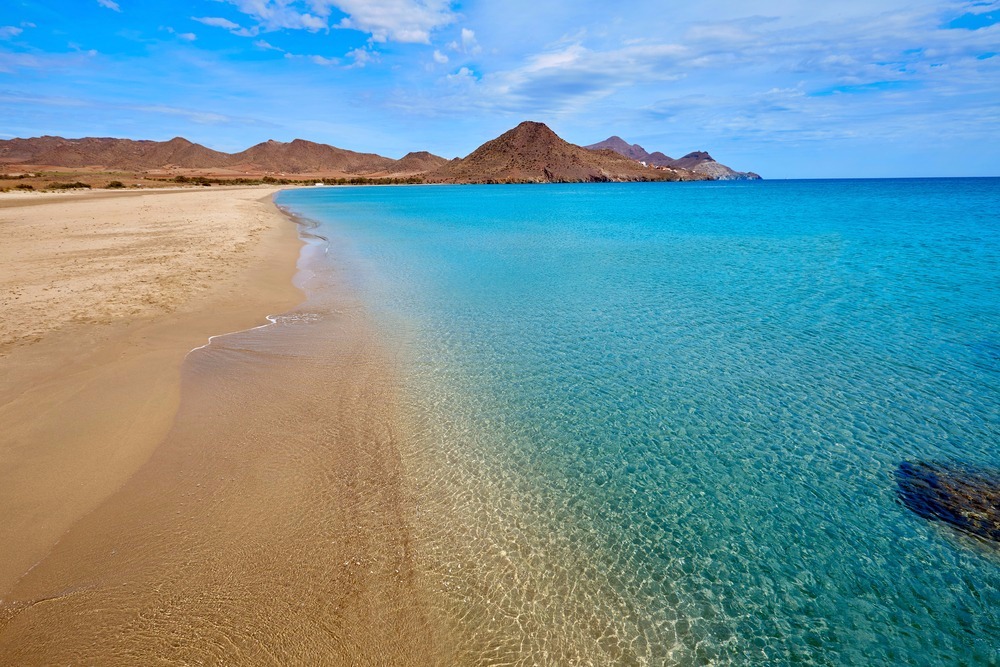 Plage de Los Genoveses à San José - meilleures plages d'Andalousie