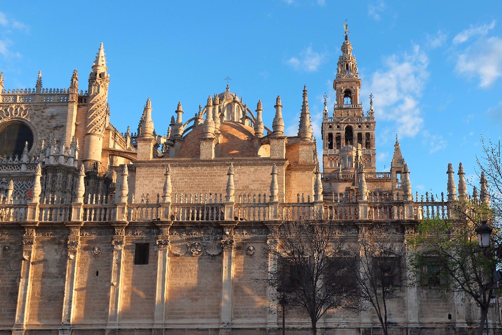 Seville Cathedral from the outside