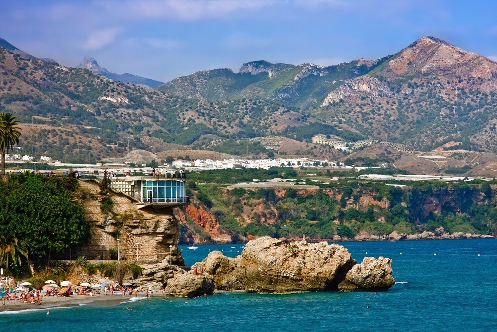 Beach of La Caletilla in Nerja