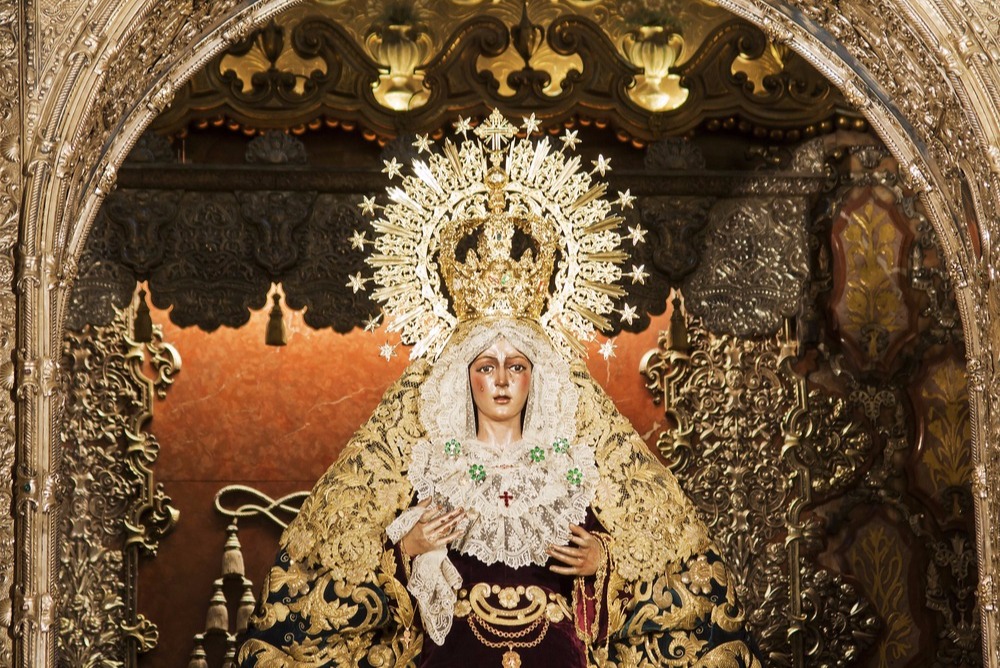 Marienfigur Esperanza - kostenlos Dinge in Sevilla