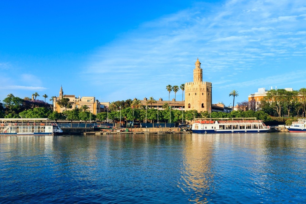 Torre del Oro in Seville - free things to see in Seville