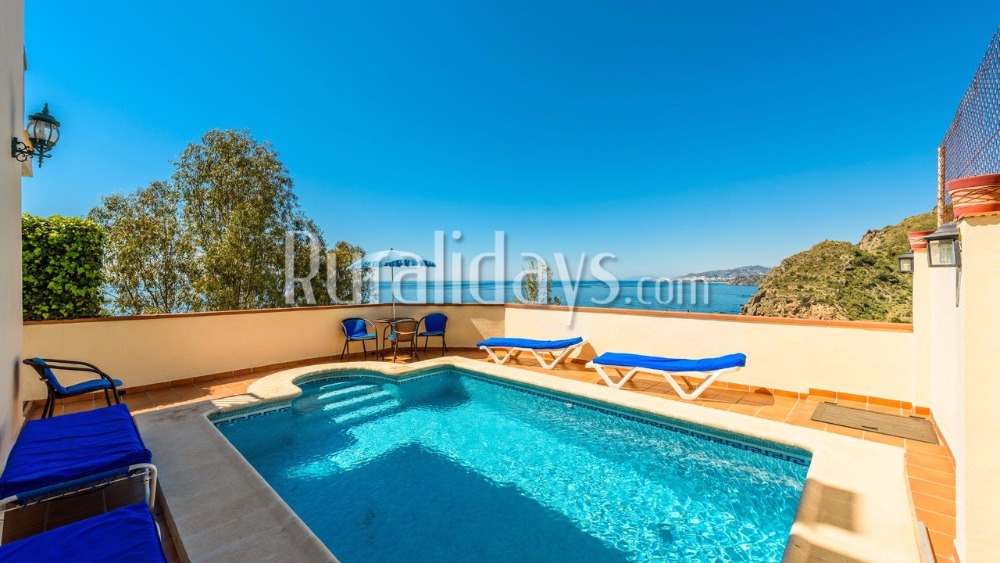 Villa adjacent to the cliffs of Maro – Cerro Gordo in Nerja