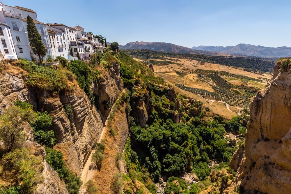 Aussicht von Tajo de Ronda - Vogelbeobachtung