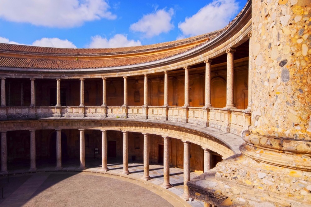 Palace of Carlos V in Granada - free