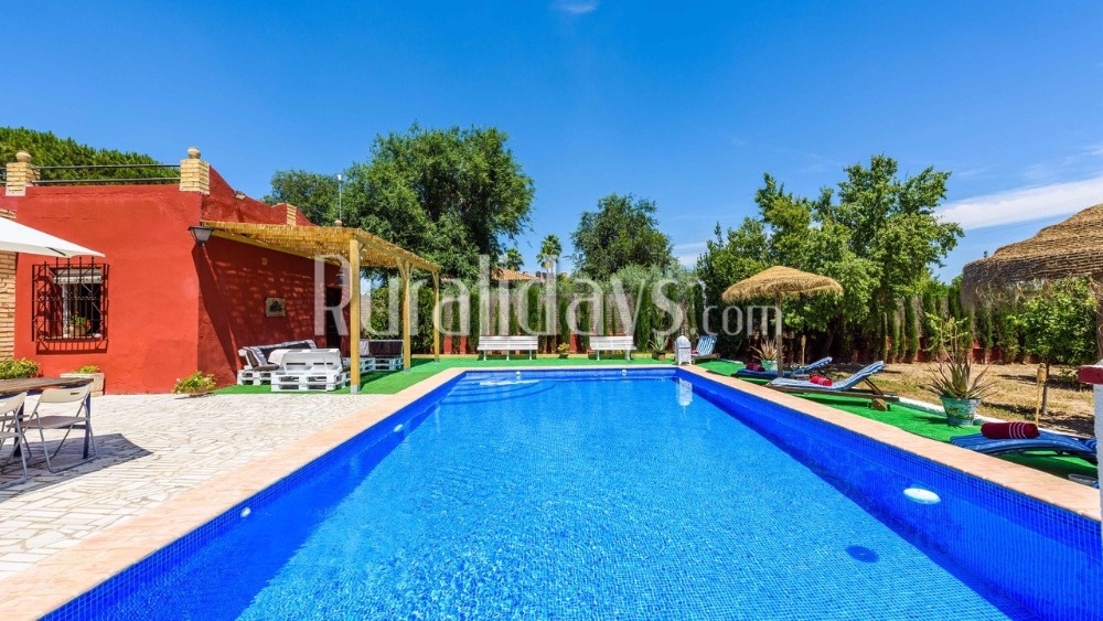 Pittoresque villa tussen Sevilla en Antequera in La Puebla de Cazalla (Sevilla)