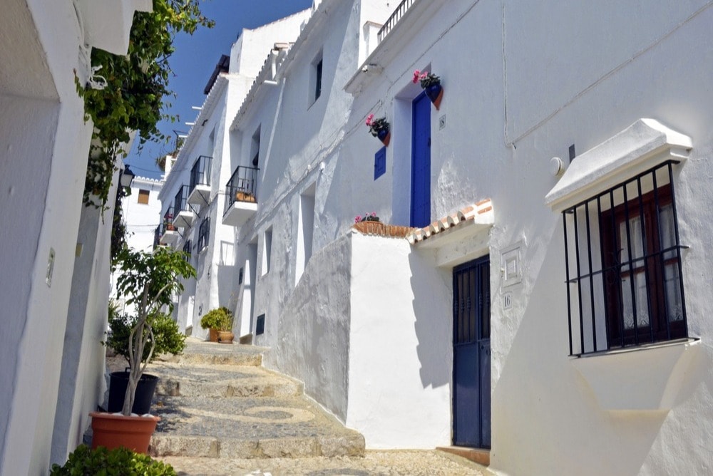 Frigiliana - Pueblo Blanco en la provincia de Málaga - Andalucía en 14 días