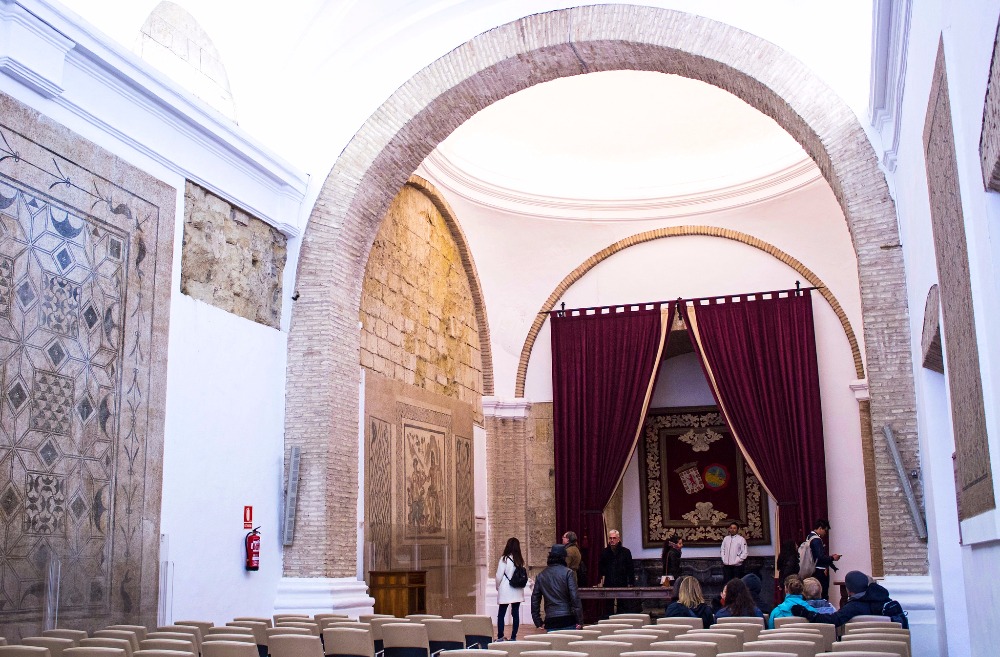 Mosaic Hall in the Alcazar de los Reyes Cristianos