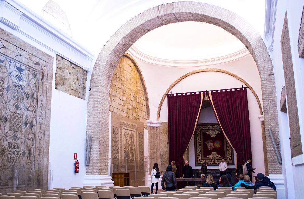 Salón de los Mosaicos en el Alcázar de los Reyes Cristianos