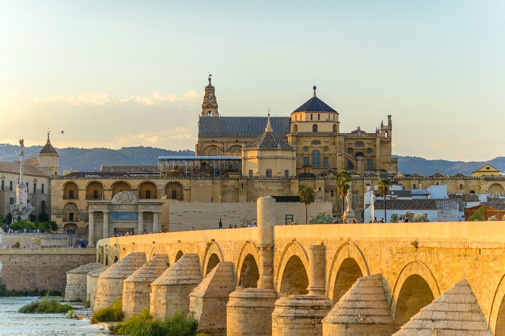 The Ponte Romano and the Mosque in Cordoba - Andalucia in 14 days