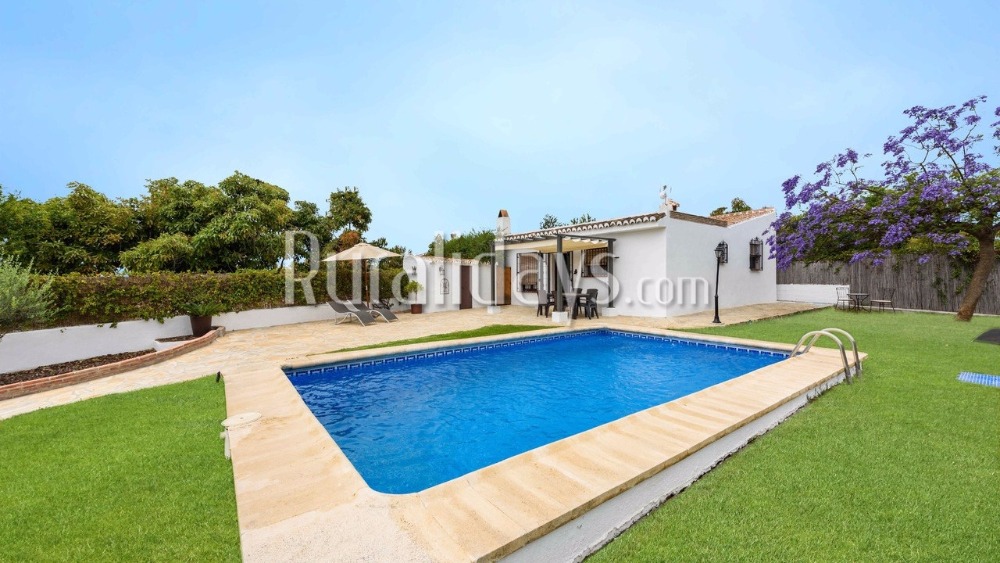 Ferienhaus mit Bergblick in Nerja