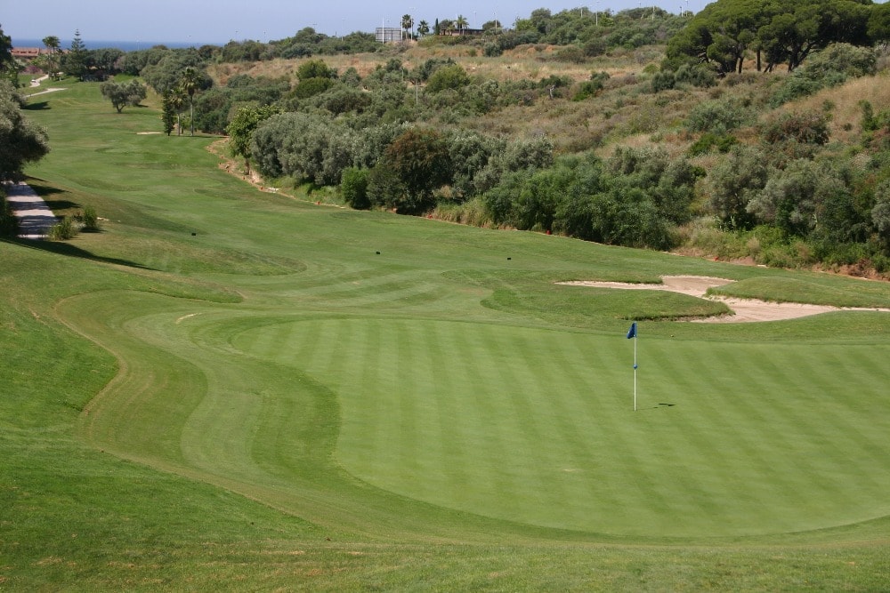 Santa Clara Golf Club golf court in Marbella