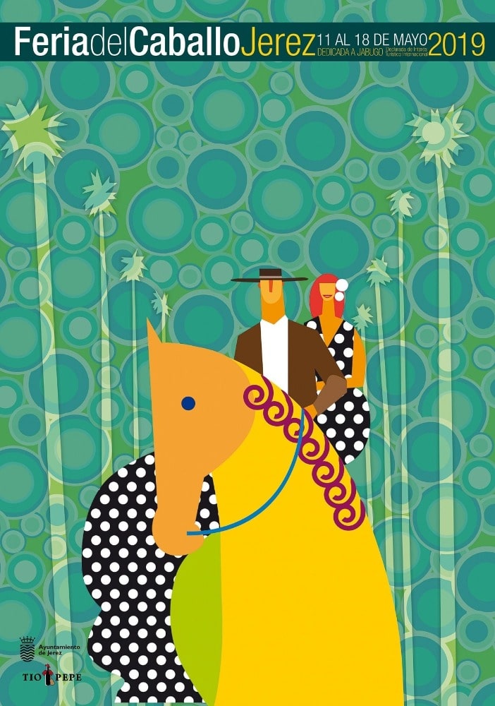 Cartel de la Feria del Caballo 2019 en Jerez