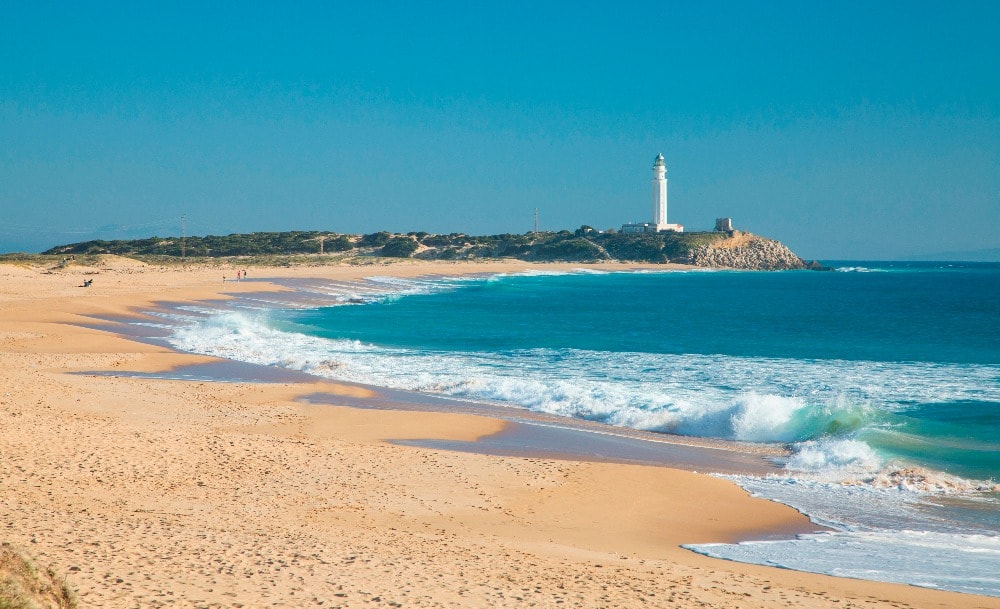 Naaktstrand tussen Conil de la Frontera en Barbate (Cadiz)