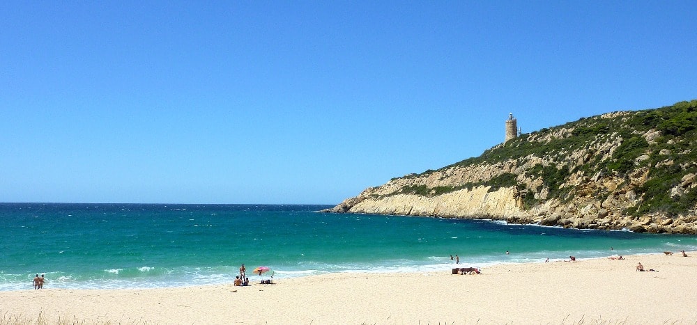 Playa nudista de Arroyo de Cañuelo en Zahara de los Atunes (Cádiz)