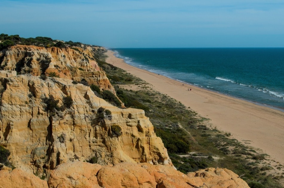 Playa nudista entre Mazagón y Matalascañas (Huelva)