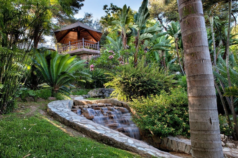 Botanische tuin Molino del Inca in Torremolinos (Malaga)