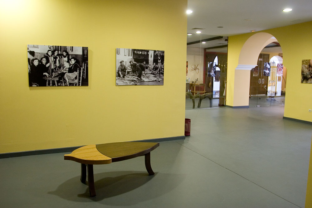 Binnen van het Museum van de Ham in Aracena - Foto met dank aan Ayuntamiento de Aracena