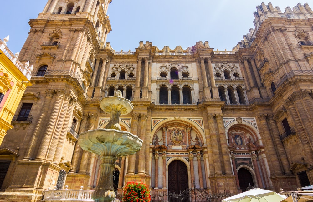 La Manquita face à la Plaza del Obispo à Malaga