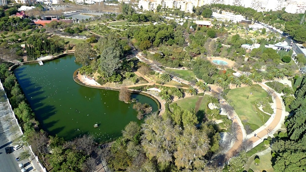 Park von La Paloma in Benalmádena