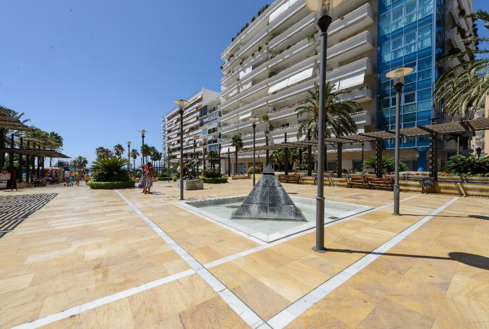 Sculptures in the Avenida del Mar in Marbella