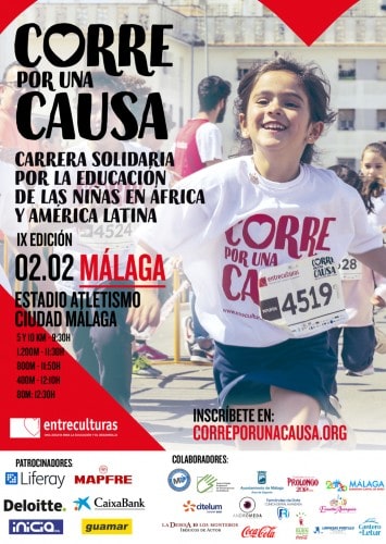 IX Carrera Solidaria Entreculturas - Maratones en Málaga 2020