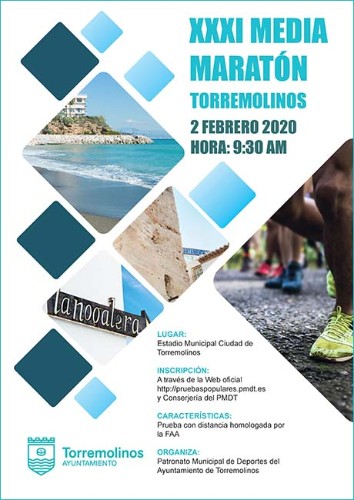 Media Maratón Internacional de Torremolinos - Marathons sur la Costa del Sol 2020