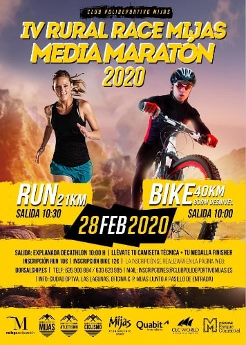 Media Maratón Rural Villa de Mijas - Hardloopevenementen in Malaga 2020