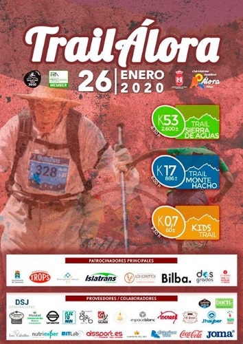 Tráil Álora - Maratones en Málaga 2020