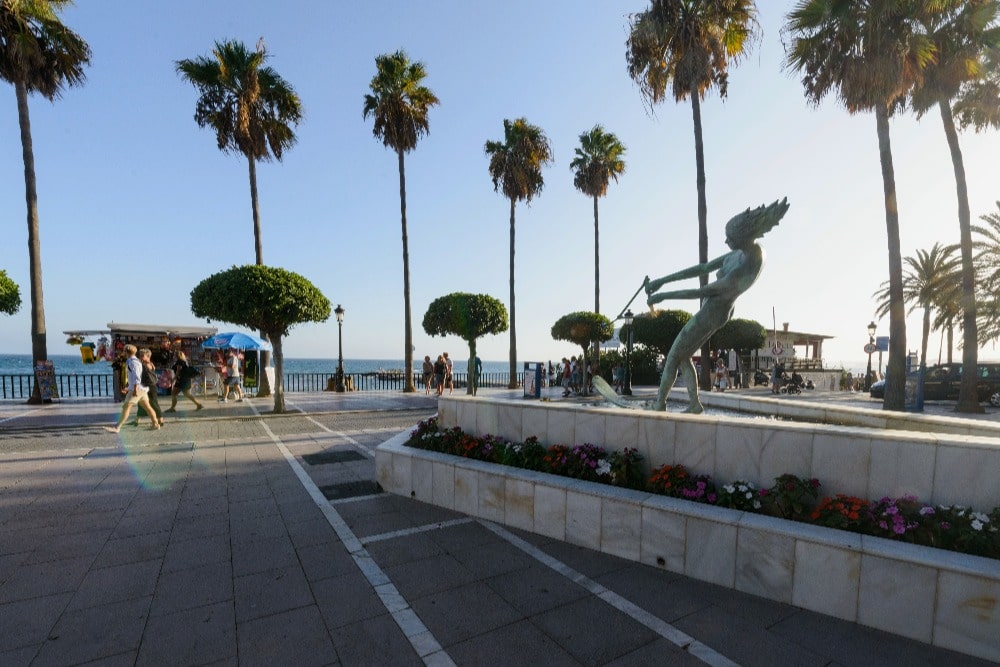 Paseo Marítimo (Promenade) in Marbella