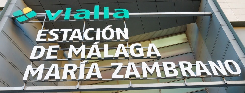 La estación de tren María Zambrano de Málaga