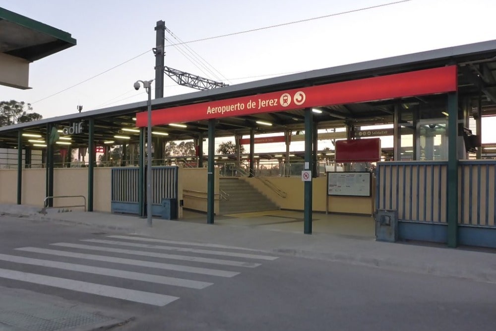 Apeadero del aeropuerto de Jerez - Wikipedia