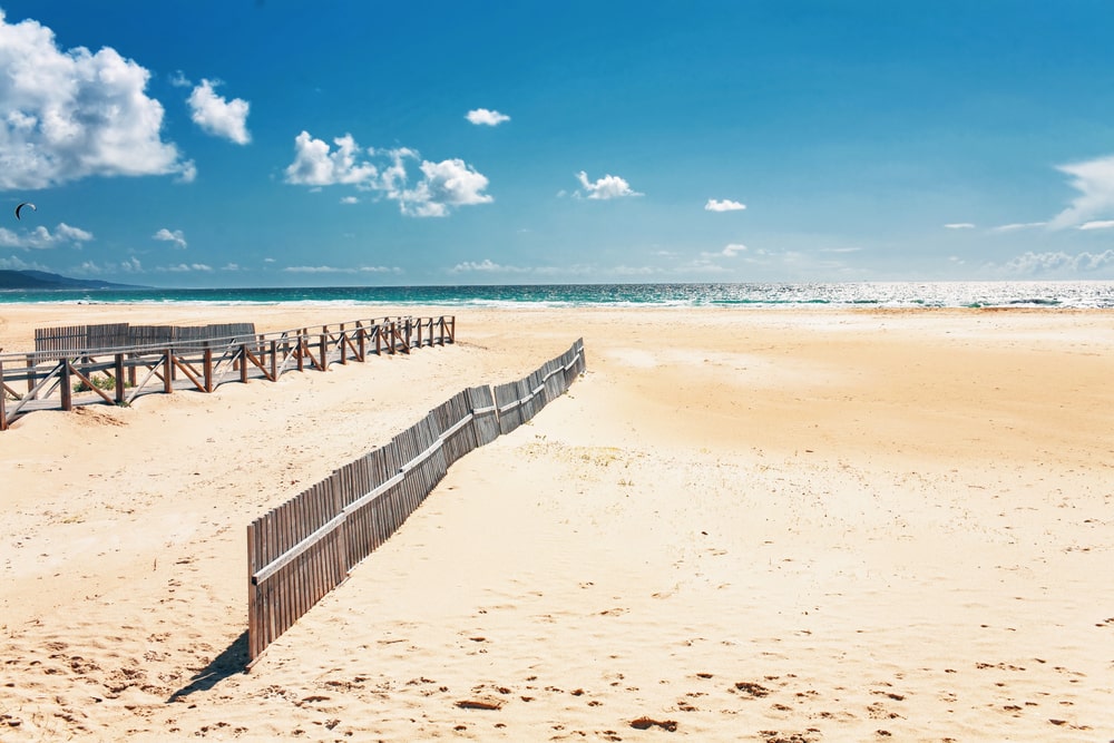 Virgin beach of Bolonia