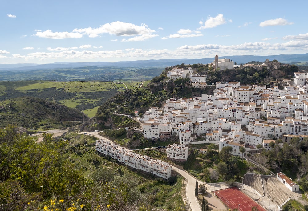 Casares en la provincia de Málaga, para visitar en otoño