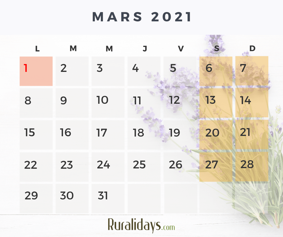 Jours fériés en Espagne et en Andalousie Calendrier 2021 Ruralidays Jours fériés en Espagne et en Andalousie Calendrier 2021 Ruralidays