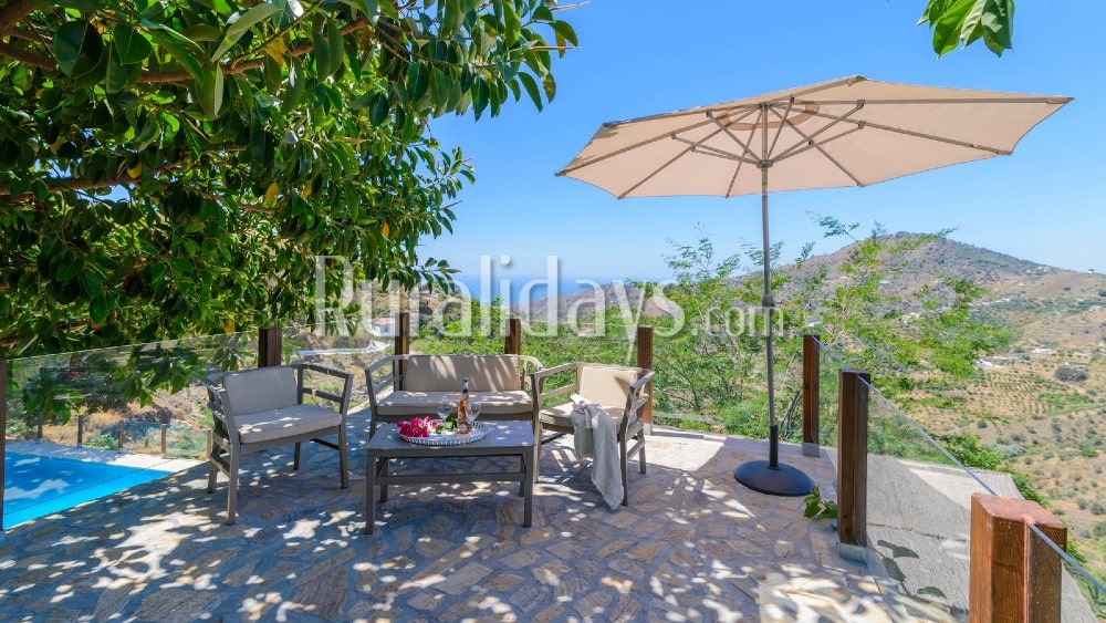 Asombrosa casa rural con vistas en Cómpeta - MAL1854