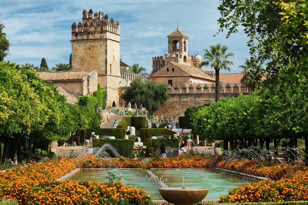 Bezoek Cordoba in April - tuinen van het Alcazar de los Reyes Cristianos