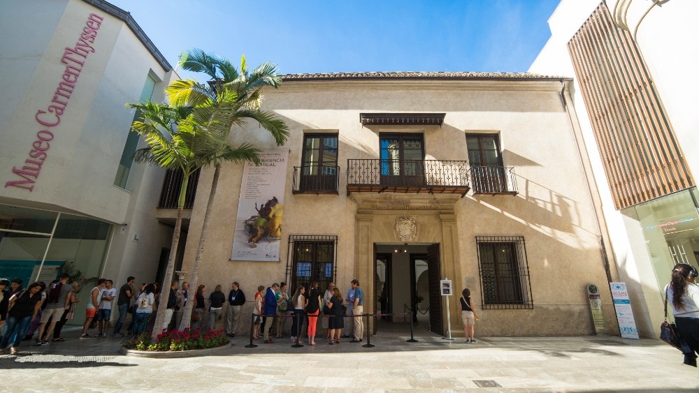 Carmen Thyssen Museum in Málaga city