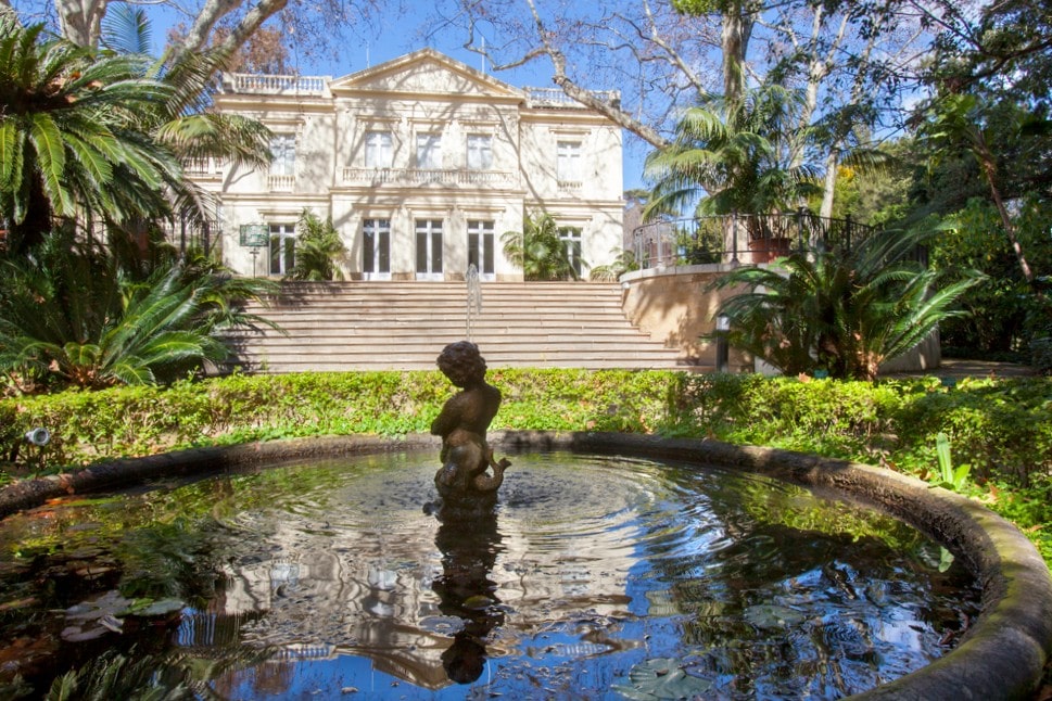 La Concepción Botanic garden in Malaga city