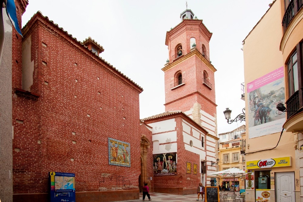 Santos Mártires church in Malaga city