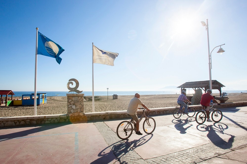 Promenade El Palo dans la ville de Malaga