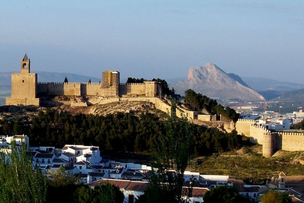 Kulturroute von Antequera, die Alcazaba 