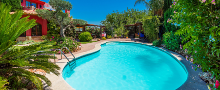 Piscina de agua salada