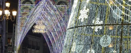 puente genil luces de navidad